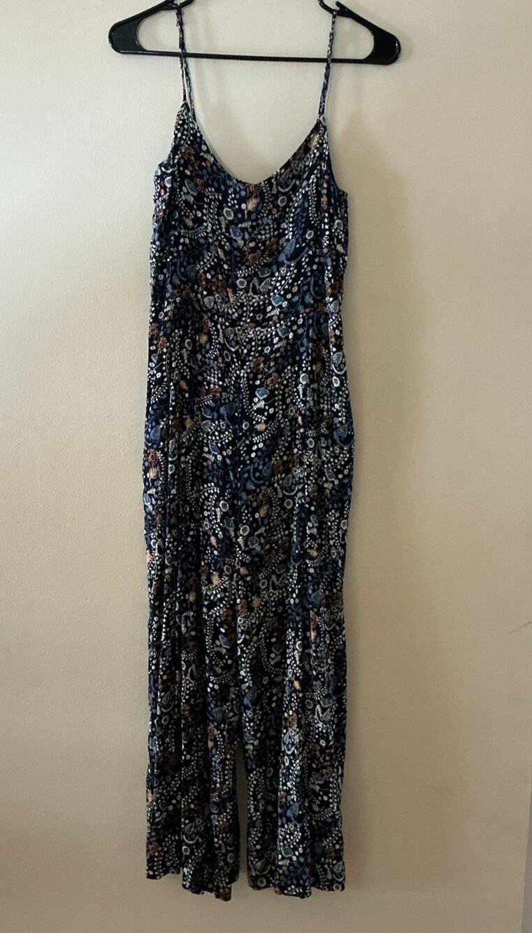 Roan and Ryan Women’s Casual Dress Size Small Boho Wide Leg Romper Beach USA